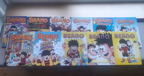 Beano annuals ranging - beano,