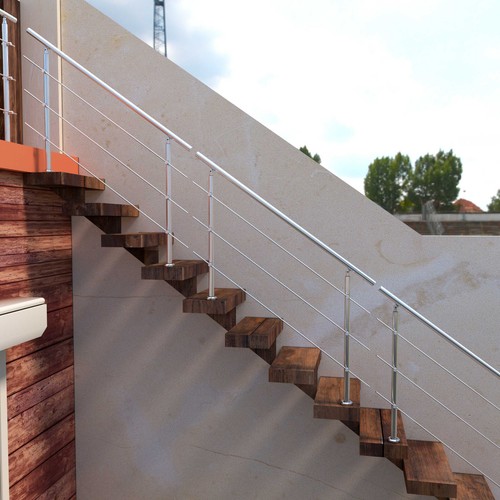 8m stainless steel - 1m, x