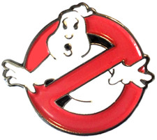 Ghostbuster Metal Enamel Pin