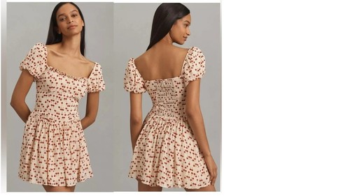 Reformation davonne mini - mini, dress