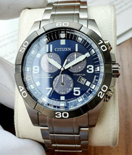 Citizen Brycen BL5558-58L Men's Titanium Eco-Drive Sport Chronograph Watch