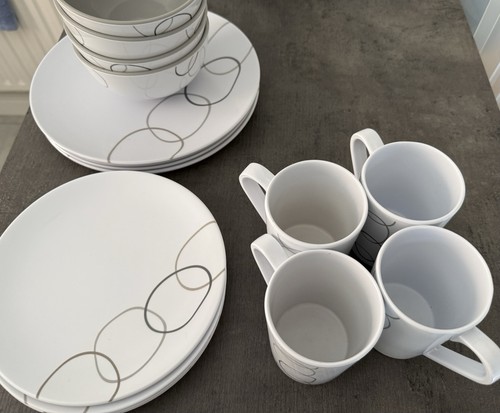 Melanine dinner set piece - set, 16