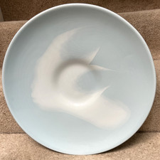 Rocha John Rocha Light Blue Ceramic Bowl Large 16.25" 41.2cm Portugal
