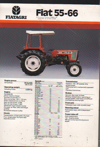 Fiat low profile - "55-66",