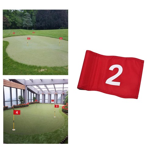 Golf flags portable - portable, nylon
