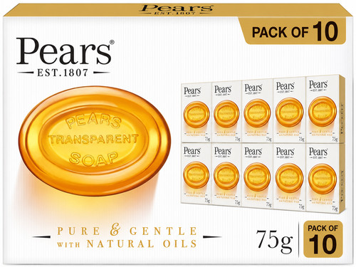Pears transparent soap bars - pears,