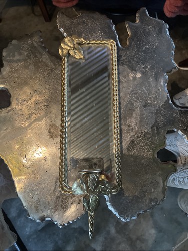 Vintage mirror sconce - vintage,