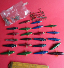 COLLECTION OF 18 HAND PAINTED