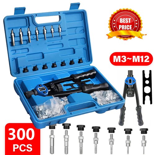 300pcs rivet nut kit riveters - rivet,