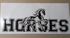 Horse Lorry Decal – Running