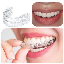 2pcs Dental Mouth Guard Set Upper and Lower Gum Shield Night Teeth GrindingNEW**