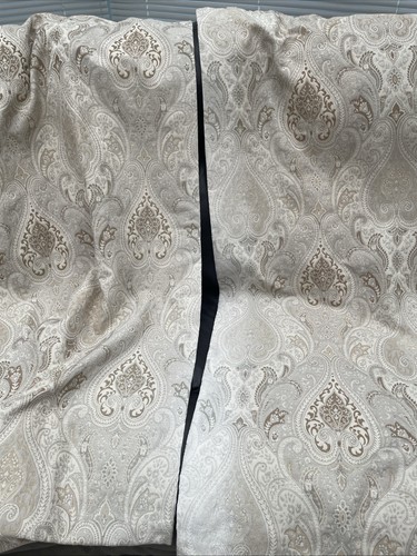Pair curtains brocade tapestry - curtains,