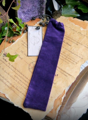 Handmade deep purple velvet - purple,