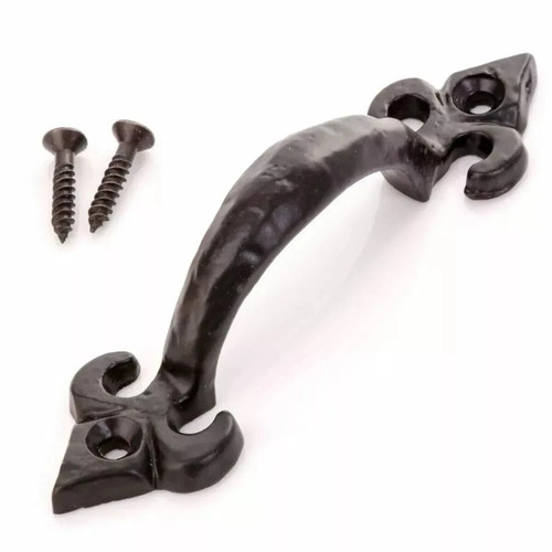 Cast iron black antique - iron, 7"