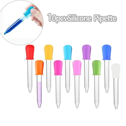 10pcs set 5ml silicone - 5ml, plastic