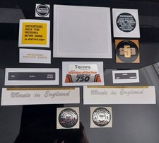 Triumph T140 V 1973-1978 BONNEVILLE Decal Sticker SET