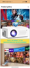 Android TV OS Smart Projector