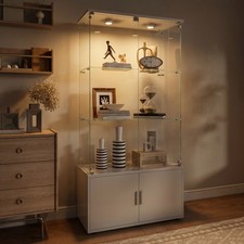 Glass display with - glass,