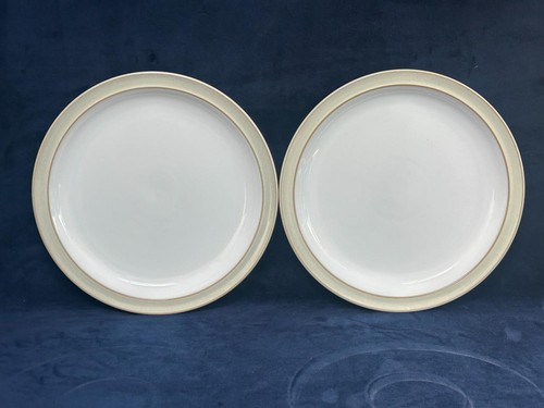 Denby linen dinner plates 2 - plates,