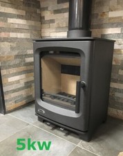 5KW MULTIFUEL STOVE CAST IRON