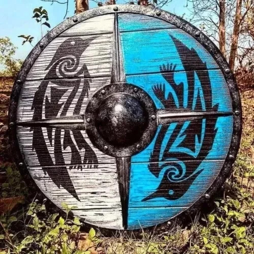 Medieval viking shield - 18'',