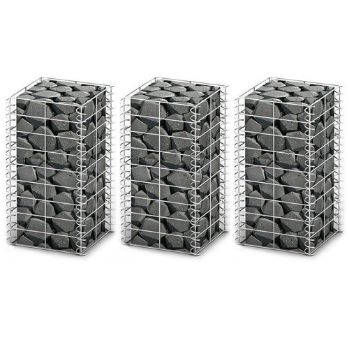 Gabion basket set - gabion, 3x25x25x50cm