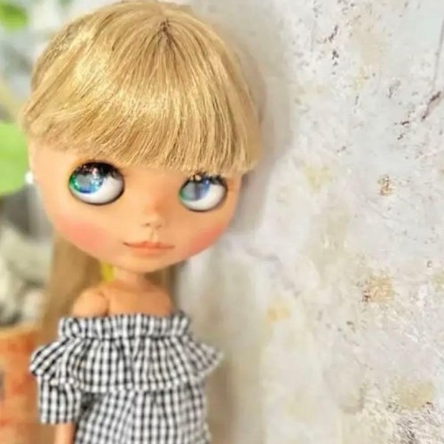 Custom blythe doll cherry - custom,