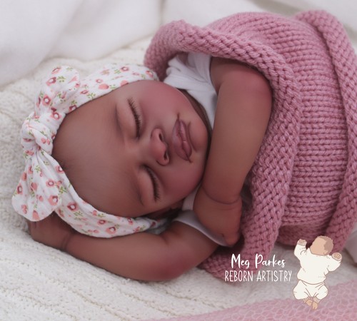 Aisha asleep reborn baby - "aisha",