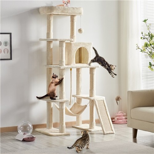 Cat tree multi level - cat, tower