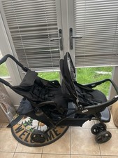 Black Graco Stadium Duo tandem