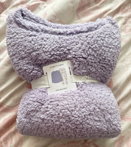 Primark plush pyjamas set - primark,