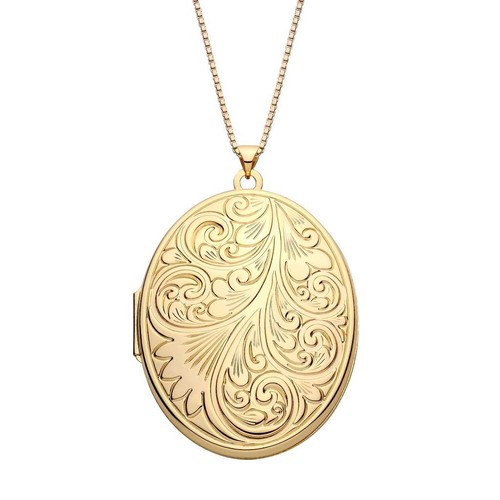 9ct gold silver - gold, swirl