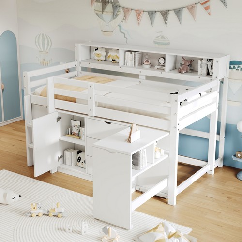 3ft single wooden bed - single, mid