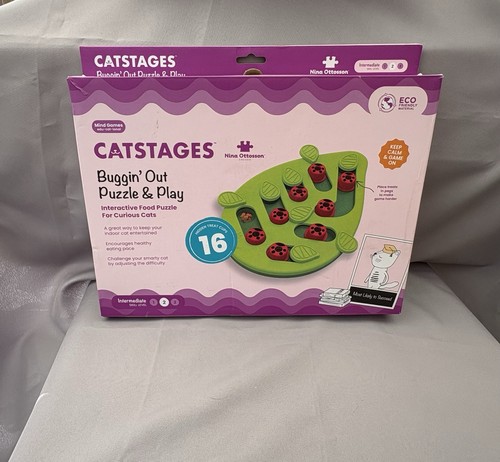 Interactive cat treat puzzle - cat,