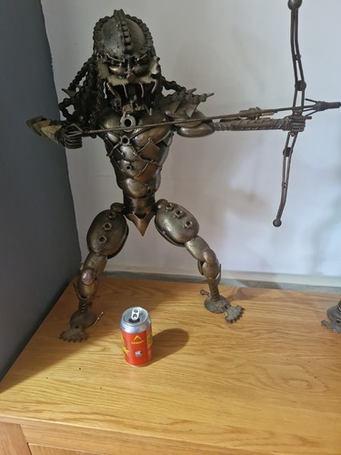 Metal predator made out car - out,