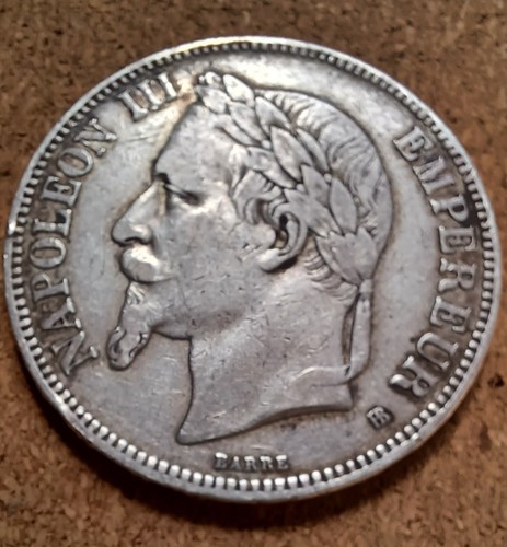 French francs 1870 silver - french,