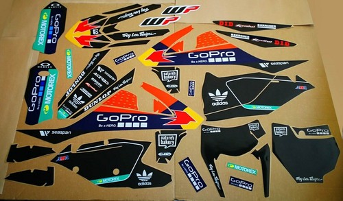 Graphics kit for ktm sxf - kit,