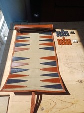 Travel Backgammon  Set In Tie