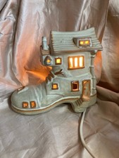 Vintage Night Light Boot Lamp