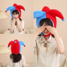 Party Jester Hat Unisex Masquerades Hat Adjustable Clowns Hat Dynamic Adult Hat