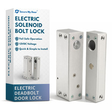 SecureMyDoor Solenoid Bolt