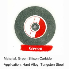 Grinding Wheel Bench Grinder Green Silicon Carbide Suit 5 inch 46-100 Grit BU