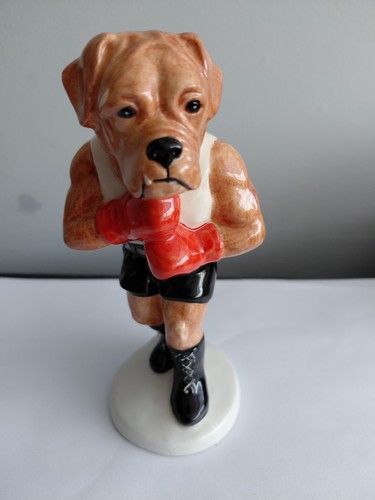 Beswick boxing bulldog - boxing,