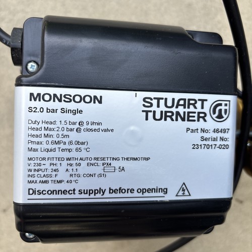 Stuart turner monsoon bar - turner,