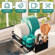 Dish Drainer Rack Kitchen Sink
