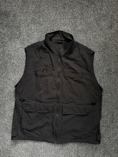 Rohan Jacket Mens Size XL Grey Zip Up Utility Sleeveless Freight Vest Outdoor