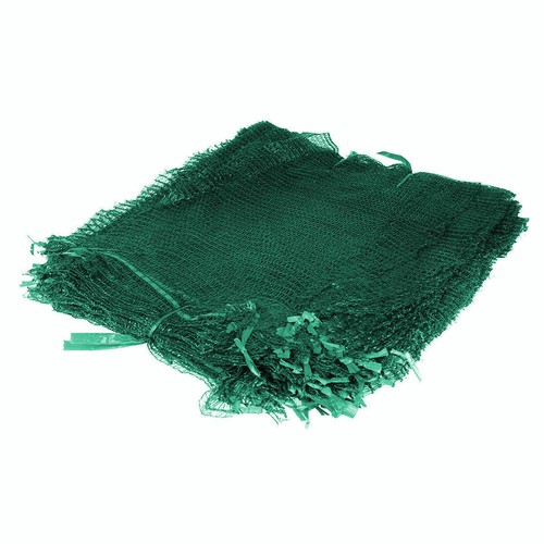 Green net sacks raschel bags - green,