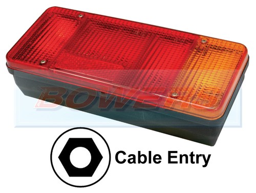 Rear tail light lamp - lamp, iveco
