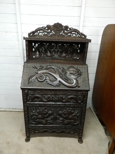 Antique chinese dragon carved - antique,