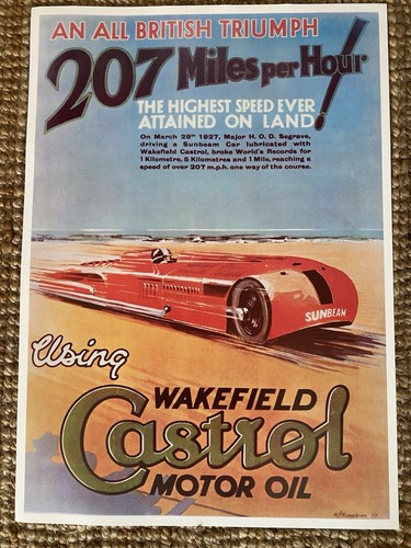 Reproduction vintage castrol - reproduction,